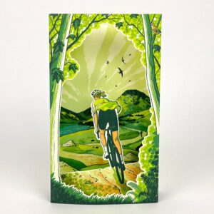 Spring Spins Die-Cut Card