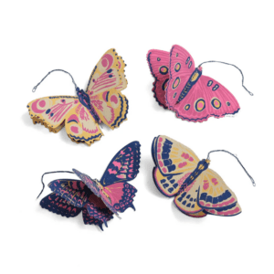No 5 Butterfly Hanging Paper Ornaments