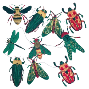 No 4 Insects Garland
