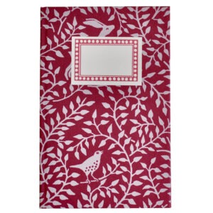 Hardback Notebook - Dancing Hare Berry
